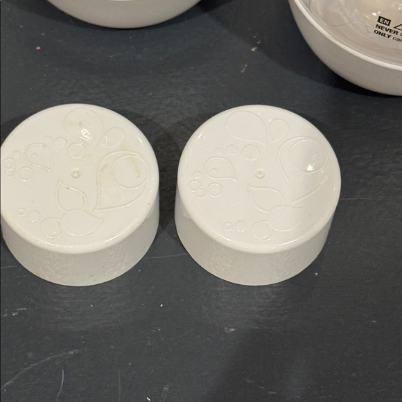 2  Small White Soda Stream .5L Storage bottles (.48 quart) Sparkling Water - Picture 6 of 6